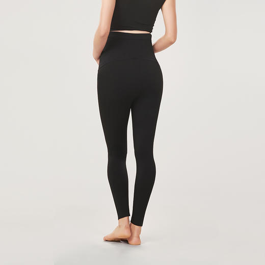 都市丽人舒暖打底裤秋裤负5至5度适穿锦纶孕妇九分打底裤中厚款孕妇裤保暖裤LL39A1 商品图3