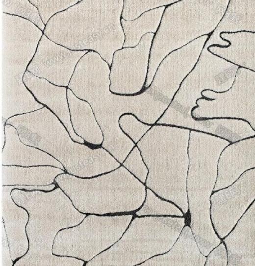 晨熙园客厅地毯手工棉纺丝
 商品图0