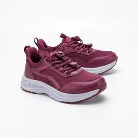 源之民休闲时尚飞织面料橡塑贴片底运动健步鞋