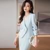 娜璐多 高级感西装套装裙两件套2023秋季新款气质女神范设计感上衣通勤女 商品缩略图3