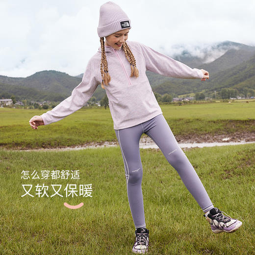 onmygame【糯糯衣】男女童可穿加绒运动T恤秋冬儿童保暖套头卫衣打底衫 商品图2