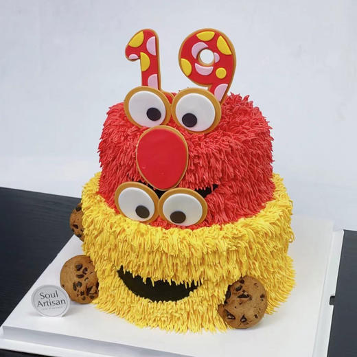 芝麻街蛋糕 商品图0