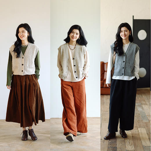 绽放713朵/666T恤匹马棉丝光工艺百搭打底衫圆领宽松减龄多色长袖 商品图2