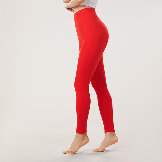 都市丽人舒暖打底裤秋裤负5至5度适穿极地绒九分裤中厚款女士单层裤保暖裤LL34C1 商品图1