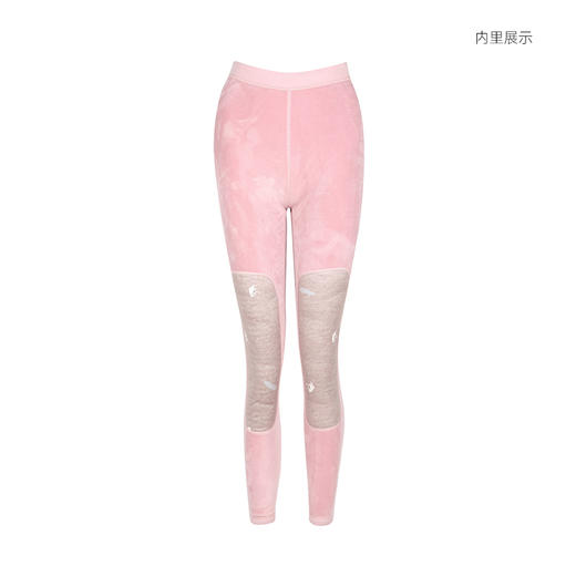 都市丽人强暖打底裤秋裤负15至负5度适穿导电丝-牛暖暖衣九分裤厚款女士双层裤保暖裤LL34B8 商品图3