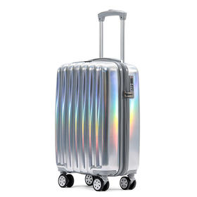 皇冠CROWN现代商务登机箱C-F5249H彩虹银