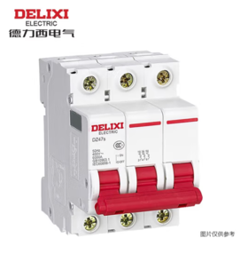 【JL】德力西电气 DELIXI ELECTRIC 空气开关断路器家用空开3P6A DZ47S