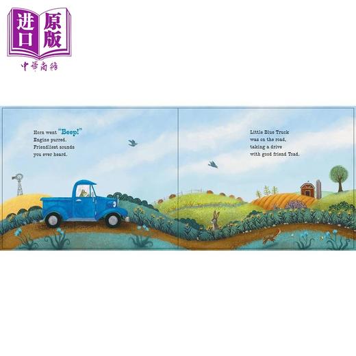 【中商原版】蓝色小卡车交朋友 Little Blue Truck Makes a Friend英文原版 儿童绘本 友谊故事图画书 交通工具 亲子读物 精装 商品图3