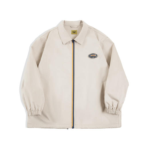 马登美式复古教练夹克外套撞色拉链棒球服翻领街头上衣女秋女 商品图4