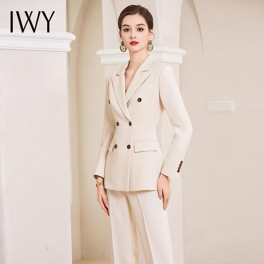 IWY/高端西装套装女秋款气质职业装艺考主持面试正装酒店前台工作服CP1855 商品图2