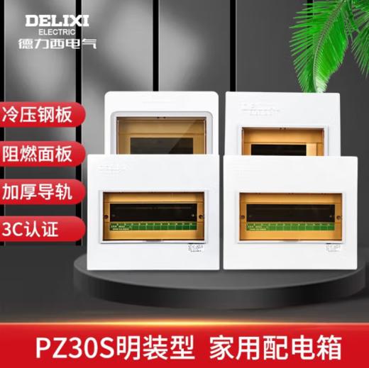 【JL】德力西 德力西明装配电箱10回路 10回路 商品图0