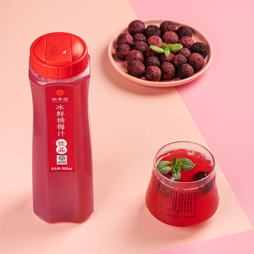 【果汁含量≥60% 酸酸甜甜很解腻】陶奉源冰鲜杨梅汁  380ml*6瓶 960ml*2瓶 商品图3