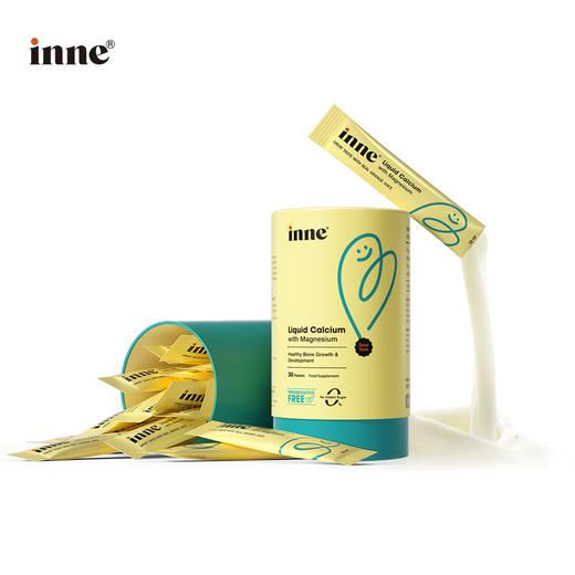 美国童年时光 钙镁锌inne小金条婴儿液体钙 30条/罐 商品图0