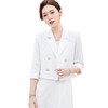 娜璐多 短款小西装内搭连衣裙两件套女早秋2023新款西服外套通勤套装套裙 商品缩略图4