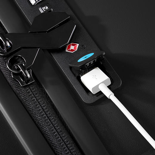 银座GINZA TRAVEL x 航海王路飞正版联名系列USB充电口大容量拉链箱9831L 商品图4