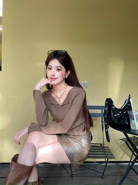 聚会、见面时，微微展现的锁骨曲线才最撩人~~