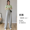 【不挑身材，显瘦休闲拖地裤】莫代尔阔腿裤女裤子，轻松拥有时尚感！高腰设计，修饰身材曲线，黑色百搭不挑身材。直筒宽松，舒适自在，休闲拖地裤，轻松拥有优雅与自信！ 商品缩略图2