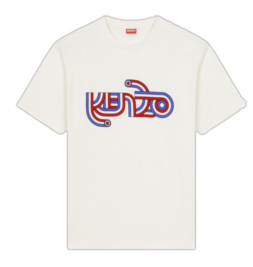 KENZO T恤男  FD65TS1094SY-02 OFF WHITE. 商品图0