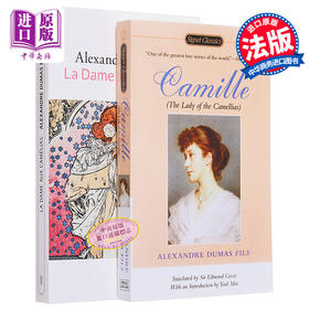 预售 【中商原版】茶花女 英文原版 Camille Alexandre Dumas fils 小语种 La Dame aux camelias 英文对照 法文原版