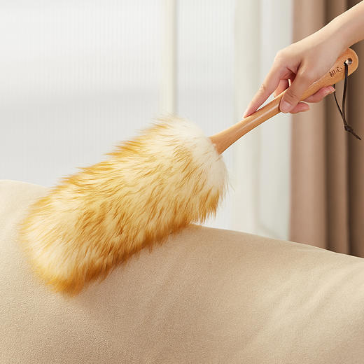 初心| 榉木柄羊毛除尘掸子 商品图1