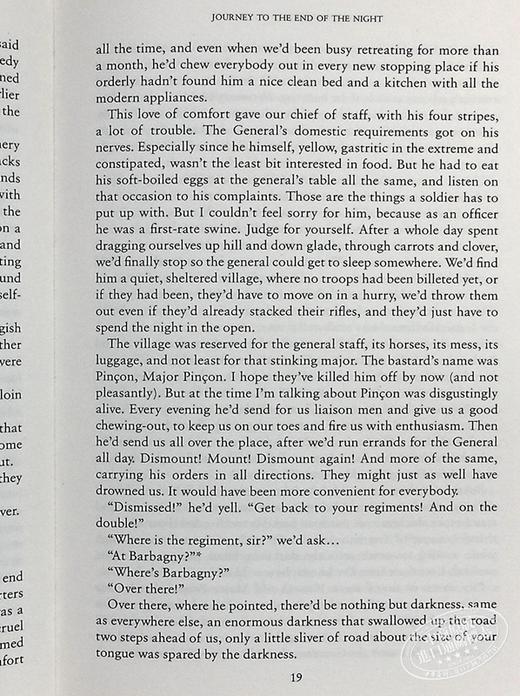 【中商原版】茫茫黑夜漫游 英文原版 Journey to the End of the Night Louis Ferdinand Celine 法文原版 小语种 英文对照 商品图7