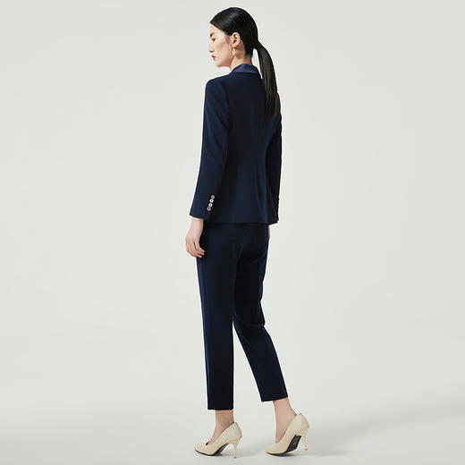 IWY/正装女套装西服藏青职业装2023新款面试通勤小西装外套秋季CP12306 商品图2
