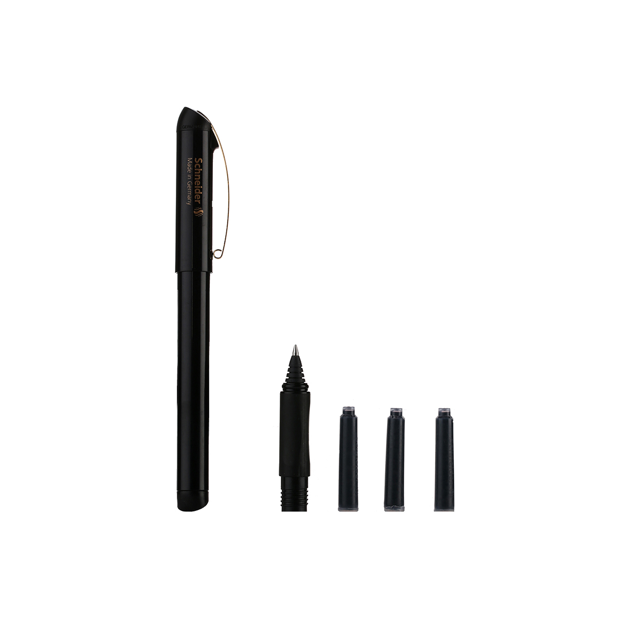 德国进口 Schneider施耐德 金色年华两用钢笔套装