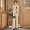 娜璐多 高级感时尚西装外套女2023年秋季新款气质女神范西服套装百搭西服 商品缩略图0
