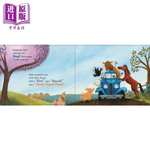 【中商原版】蓝色小卡车交朋友 Little Blue Truck Makes a Friend英文原版 儿童绘本 友谊故事图画书 交通工具 亲子读物 精装 商品图1