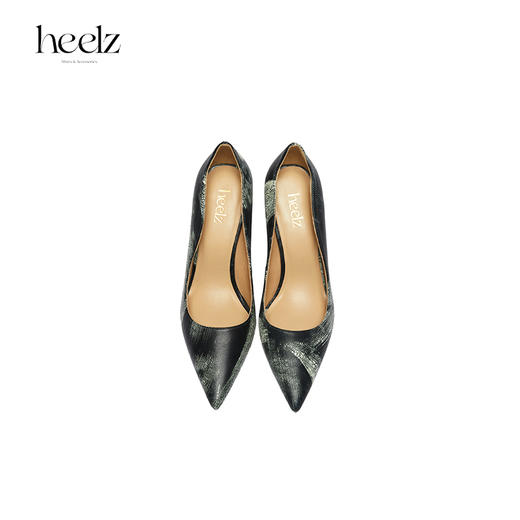heelz设计师手工鞋履 ｜Moon荷叶边艺术牛皮8.5公分尖头高跟鞋 商品图2