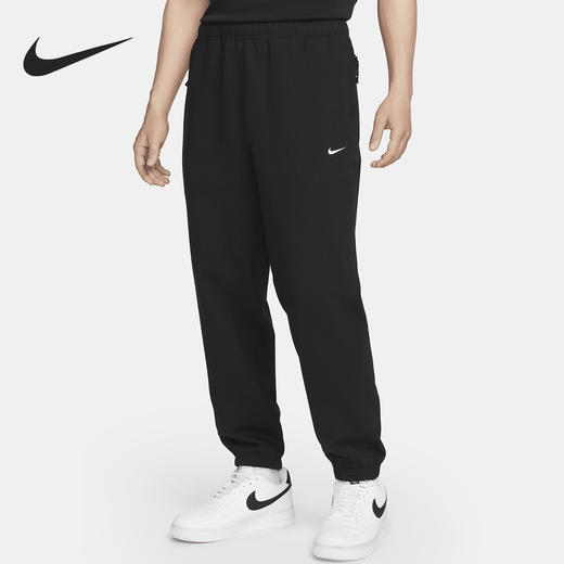 Nike/耐克Solo Swoosh运动针织男子跑步长裤DX0816-010 商品图0