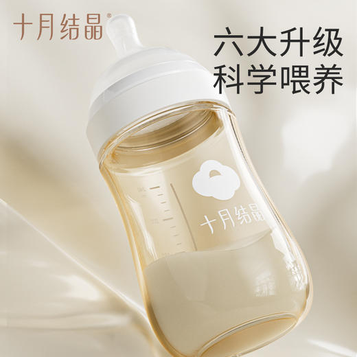新生儿宽口奶瓶PPSU婴儿大宝宝仿母乳防胀气初生0到6个月 商品图1