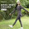 likeuu儿童秋衣秋裤男女童一体织保暖内衣家居服套装 商品缩略图0