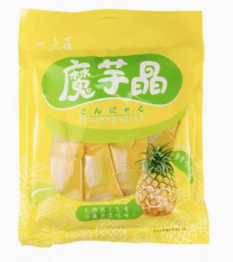 一点石牌山魔芋晶菠萝味258g/袋 商品图0