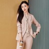 娜璐多 高端洋气女士西服套装2023年春秋新款气质通勤修身显瘦休闲两件套 商品缩略图0