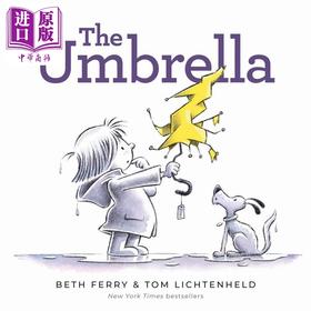 【中商原版】小雨伞 The Umbrella 英文原版 儿童绘本 故事图画书 精装 亲子读物 插图精美 进口图书 一个鼓舞人心的故事