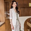 娜璐多 春夏季高级感西装套装时尚干练气质女装通勤温柔风两件套减龄外套 商品缩略图1
