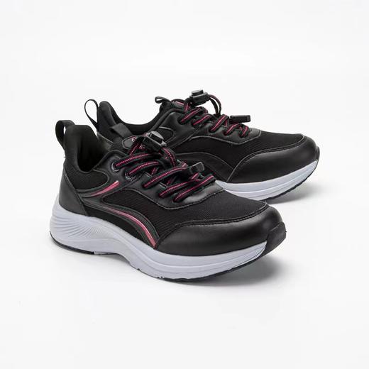 源之民休闲时尚飞织面料橡塑贴片底运动健步鞋 商品图2