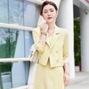 娜璐多 短款小西装内搭连衣裙两件套女早秋2023新款西服外套通勤套装套裙 商品缩略图0