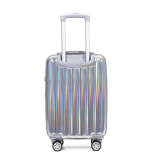 皇冠CROWN现代商务登机箱C-F5249H彩虹银 商品图5