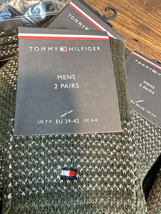 汤米男士中高筒袜。 商品图4