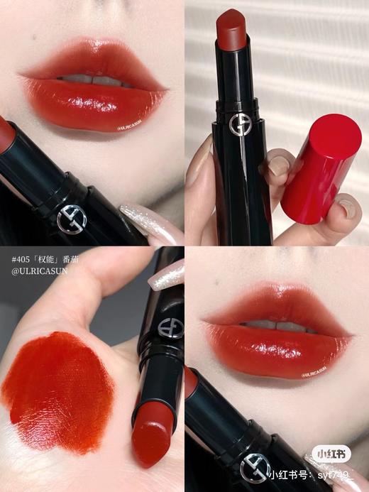 阿玛尼Armani新款权利LipPower权力权利黑细管口红唇膏405# 商品图2
