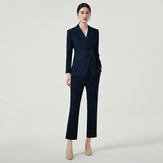 IWY/高端西装套装女秋冬商务面试正装时尚气质职业装房地产销售工作服CP11398 商品图1