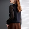 娜璐多 拼接撞色女式针织衫小香风气质时尚上衣女2023初秋新款设计感百搭 商品缩略图3