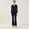 IWY/藏青高级感西装套装女总裁商务正装通勤职业装气质英伦风C11355+P31355 商品缩略图1