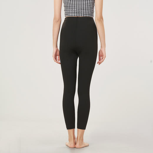 都市丽人舒暖瑜伽运动裤秋裤负5至5度适穿锦纶九分裤厚款百搭裤打底裤保暖裤LL34A7 商品图3