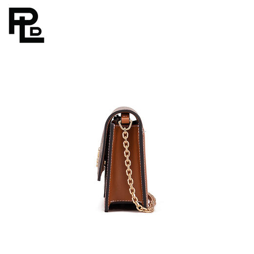 保兰德PLD东方雅奢老花压纹单肩包斜挎包链条包小方包体制内通勤中国包 商品图3