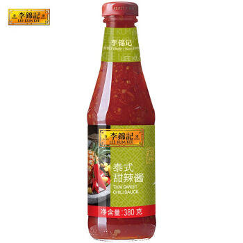 李锦记泰式甜辣酱380g【低脂配方】烧烤火锅炸鸡块蘸料调味酱 商品图5