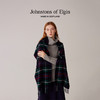 Johnstons of Elgin经典纯羊绒宽幅围巾 格纹 商品缩略图1