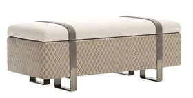 晨熙园连廊布艺换鞋凳